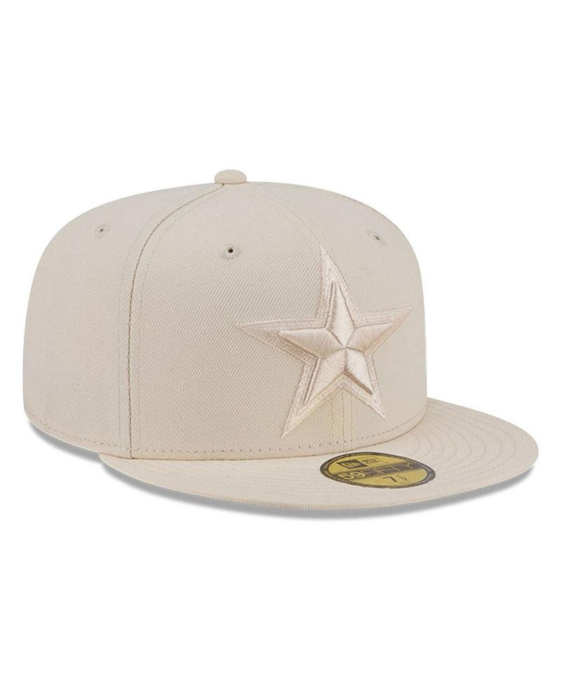 Men's Cream Dallas Cowboys Color Pack 59FIFTY Fitted Hat