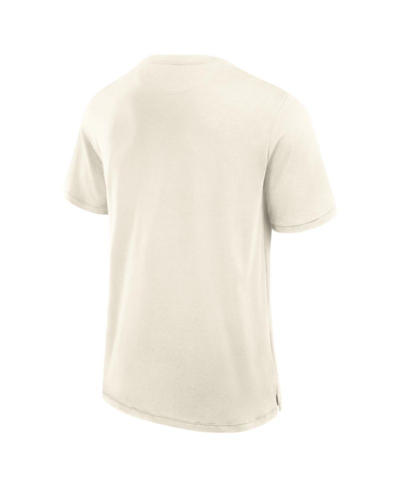 Men's Yoshinobu Yamamoto Cream Los Angeles Dodgers Montage T-Shirt