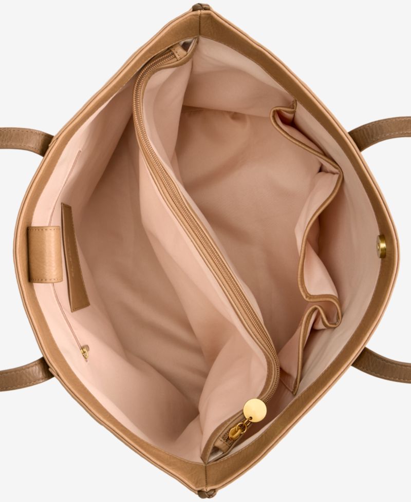 Braided-Edge East West Large Tote