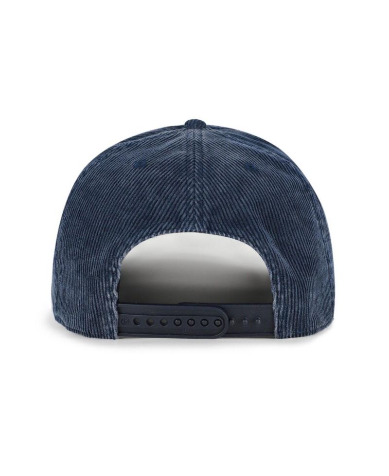Men's Navy Denver Nuggets Reclaim Snow Wash Corduroy Adjustable Hitch Hat