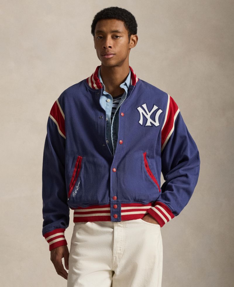 Men's Twill Bomber Jacket