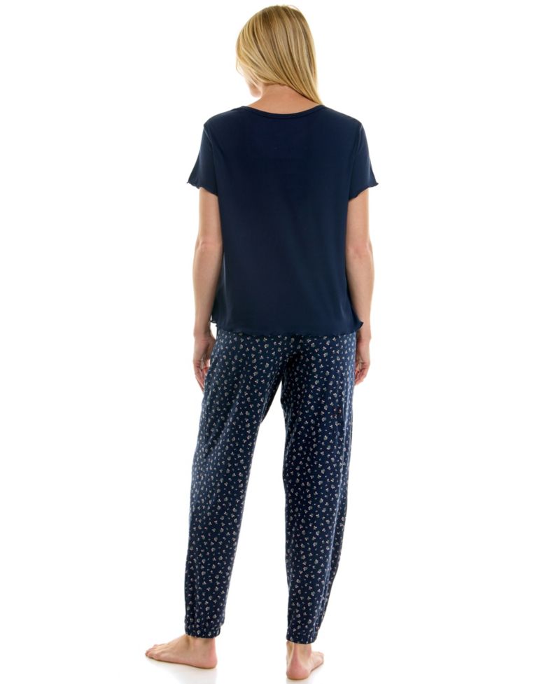 Women's Triple Soft Knit Print Jogger Pants, 29" Inseam