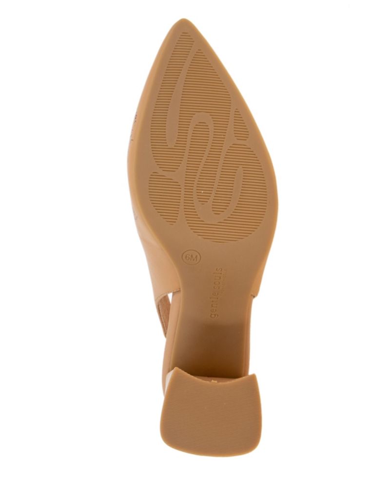Women's Dionne Pointed-Toe Block-Heel Slingback Pumps