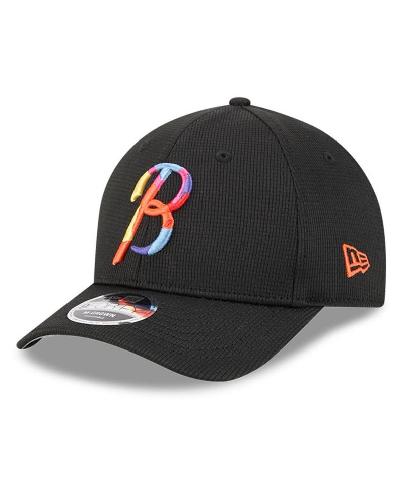 Men's Black Baltimore Orioles City Connect Batting Practice 9FORTY M-Crown Adjustable Hat