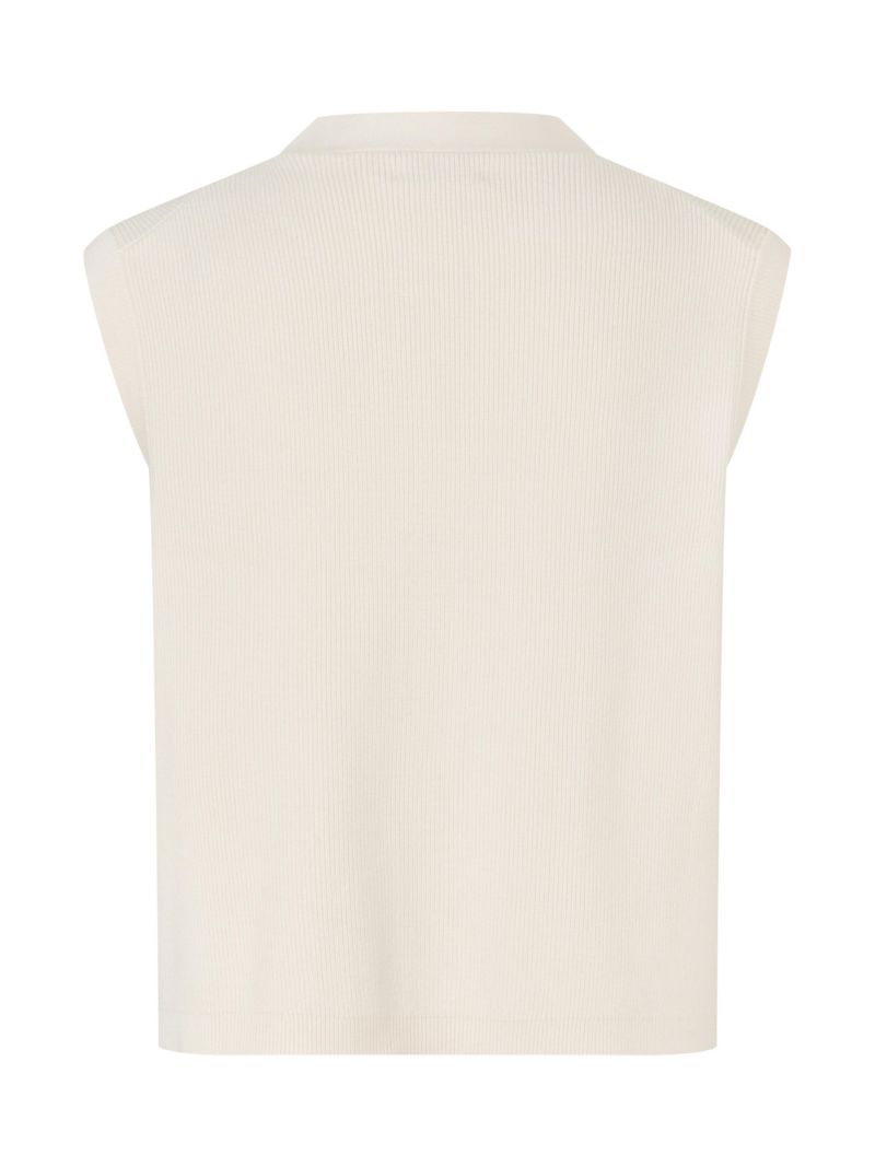 Women's MaLossan Button-Front Crew Neck Knit Vest