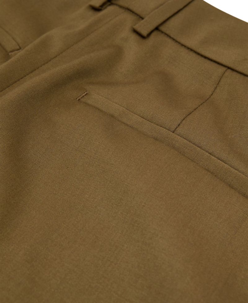 Petite Adie Wool-Blend Wide-Leg Trousers