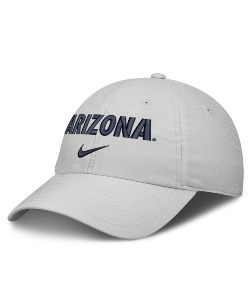 Men's and Women's Gray Arizona Wildcats 2026 On-Field Gameday Club Adjustable Hat
