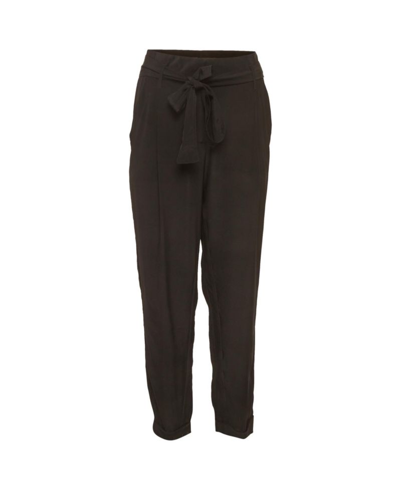 Women's Pre-Owned Roberto Cavalli Silk Belted Pants
