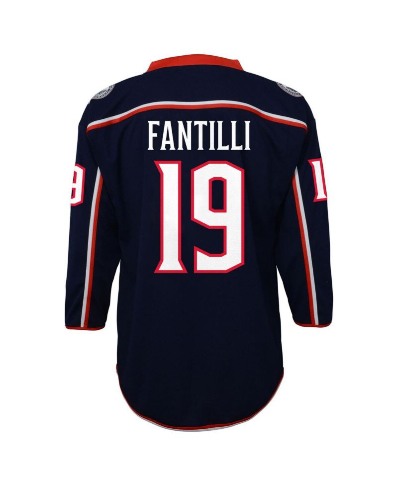Big Boys and Girls Adam Fantilli Blue Columbus Blue Jackets Alternate Replica Player Jersey