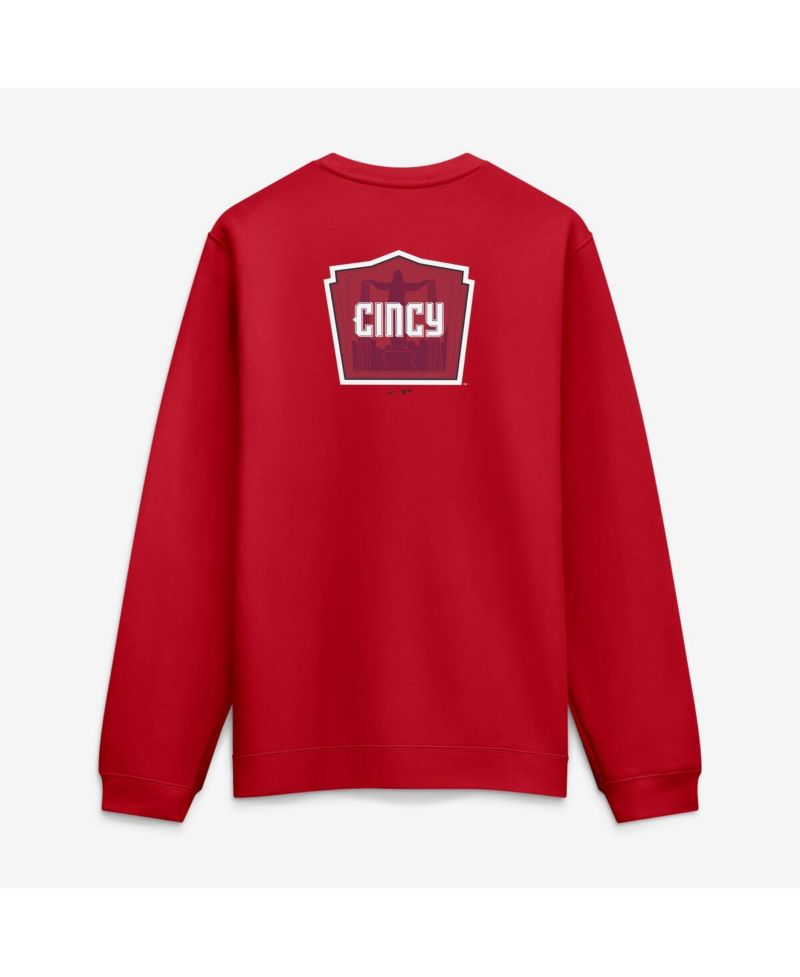 Men's Red Cincinnati Reds 2026 City Connect Club 2-Hit Sweatshirt