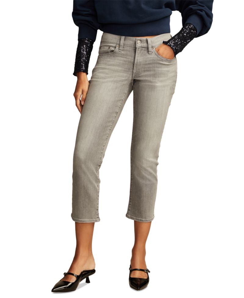 Women's Sweet Cropped Mid-Rise Jeans