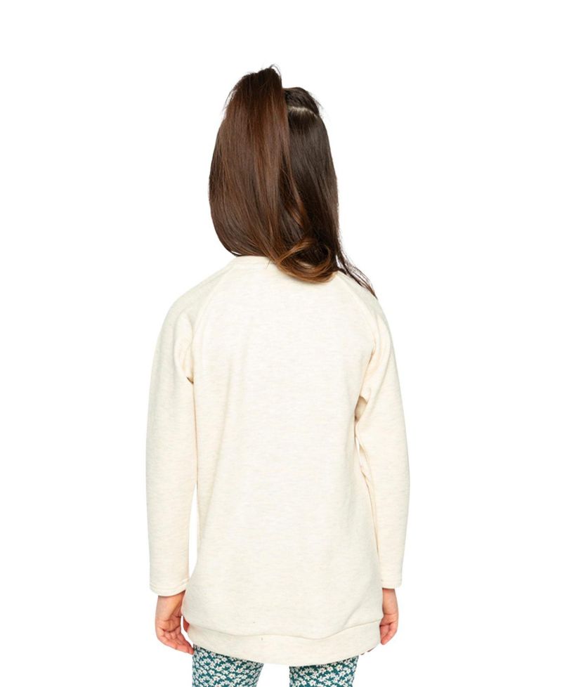 Little and Big Girl 6-12 Brushed Jersey Tunic