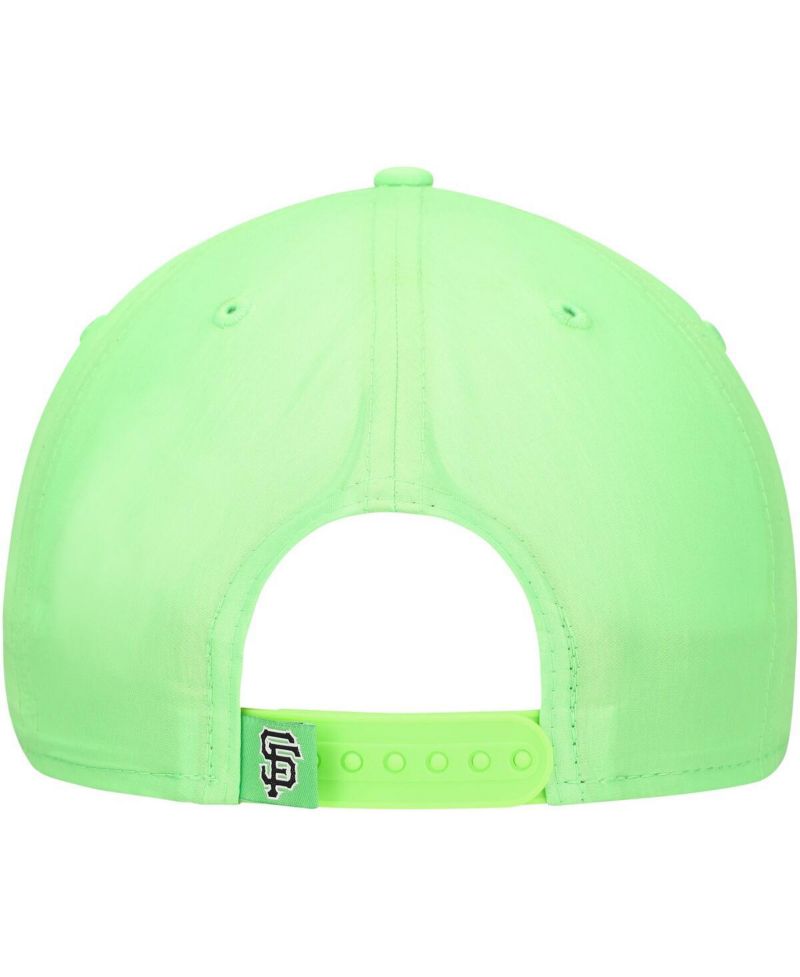 Men's Green San Francisco Giants Neon Golfer Snapback Hat