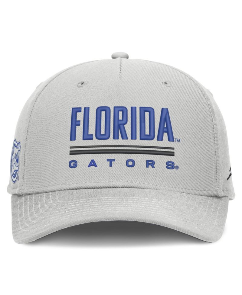Men's Gray Florida Gators 2026 Sideline Dri-FIT Rise Adjustable Hat