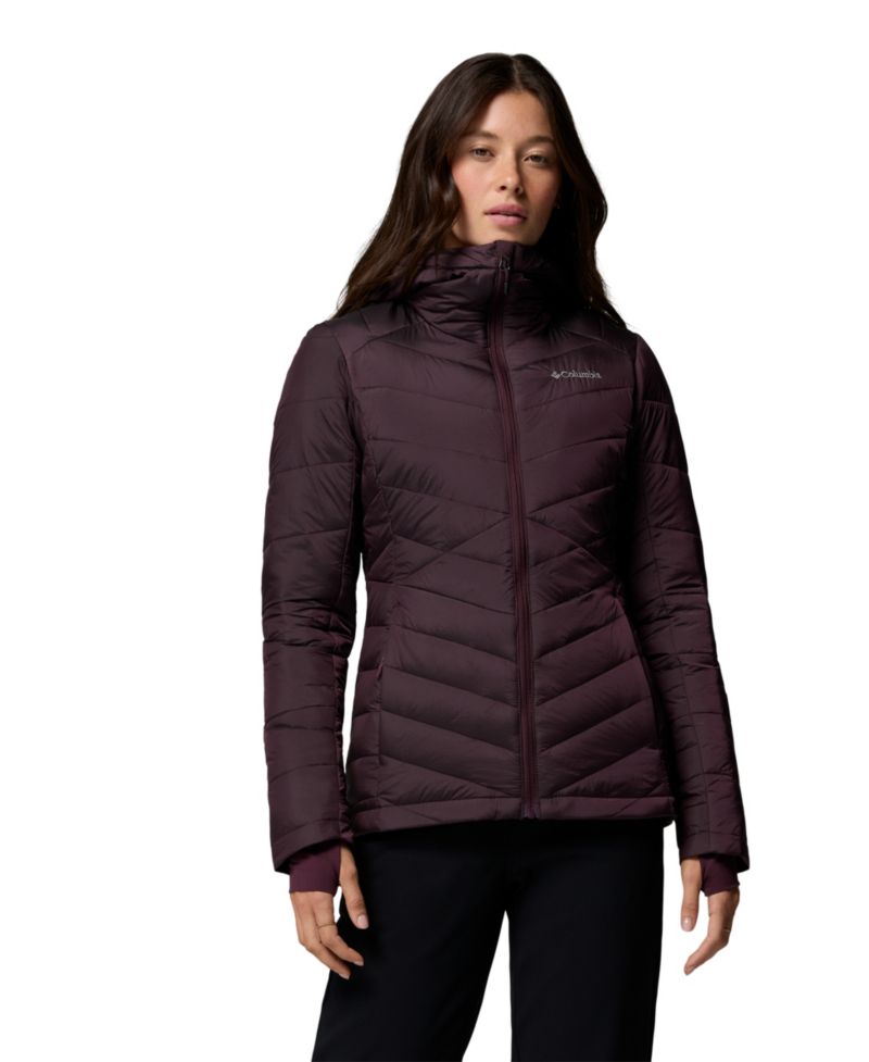 Women's Joy Peak II Hooded Puffer Fleece-Lined Jacket
