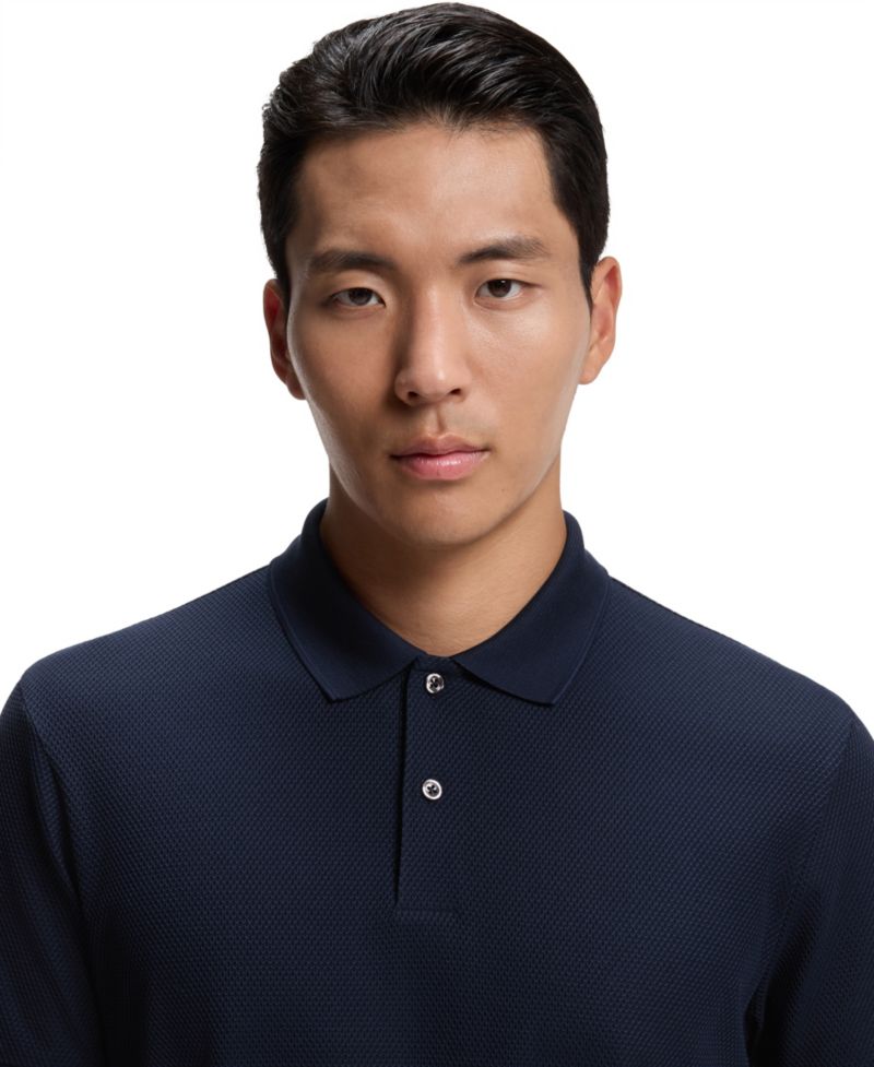 Men's L-Perry 148 Two-Tone Regular-Fit Cotton Polo Shirt