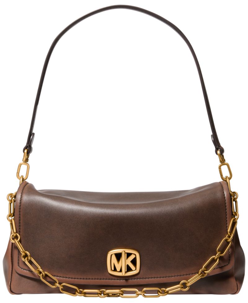 Bryant Large Turn-Lock Convertible Chain Shoulder Handbag