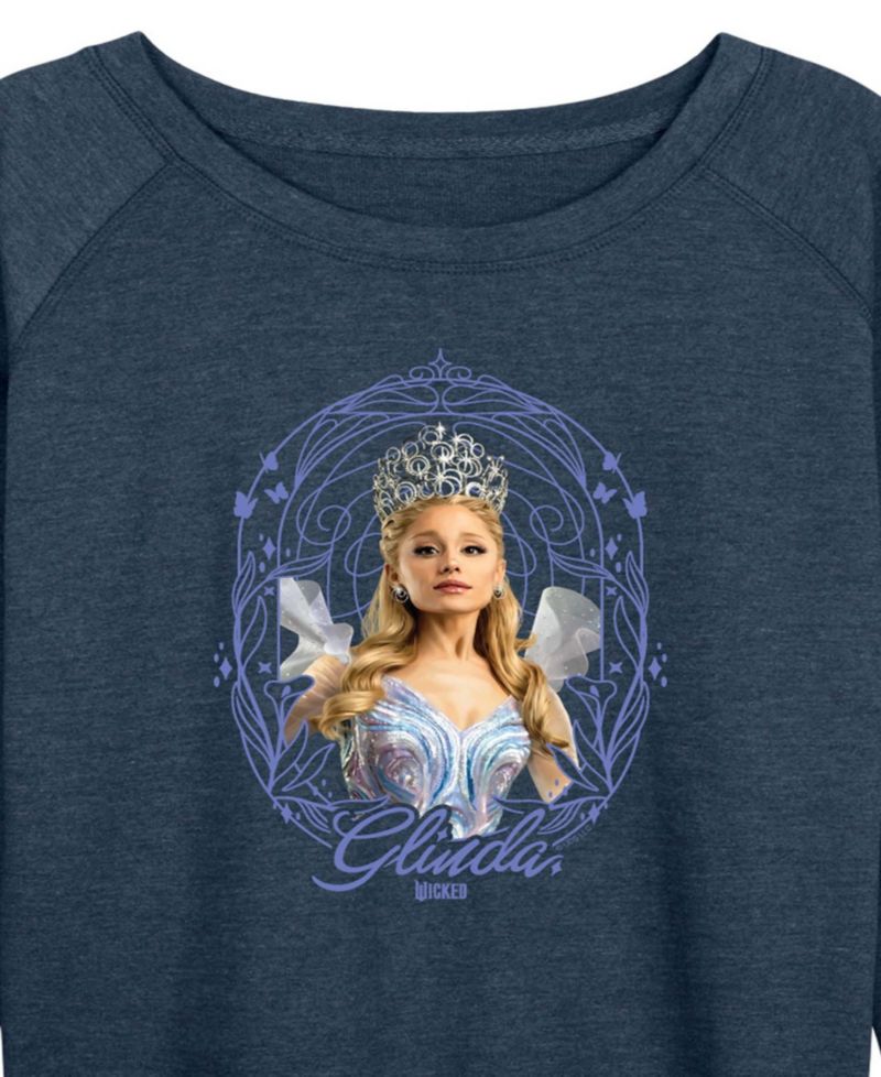Plus Size French Terry Long-Sleeve Pullover