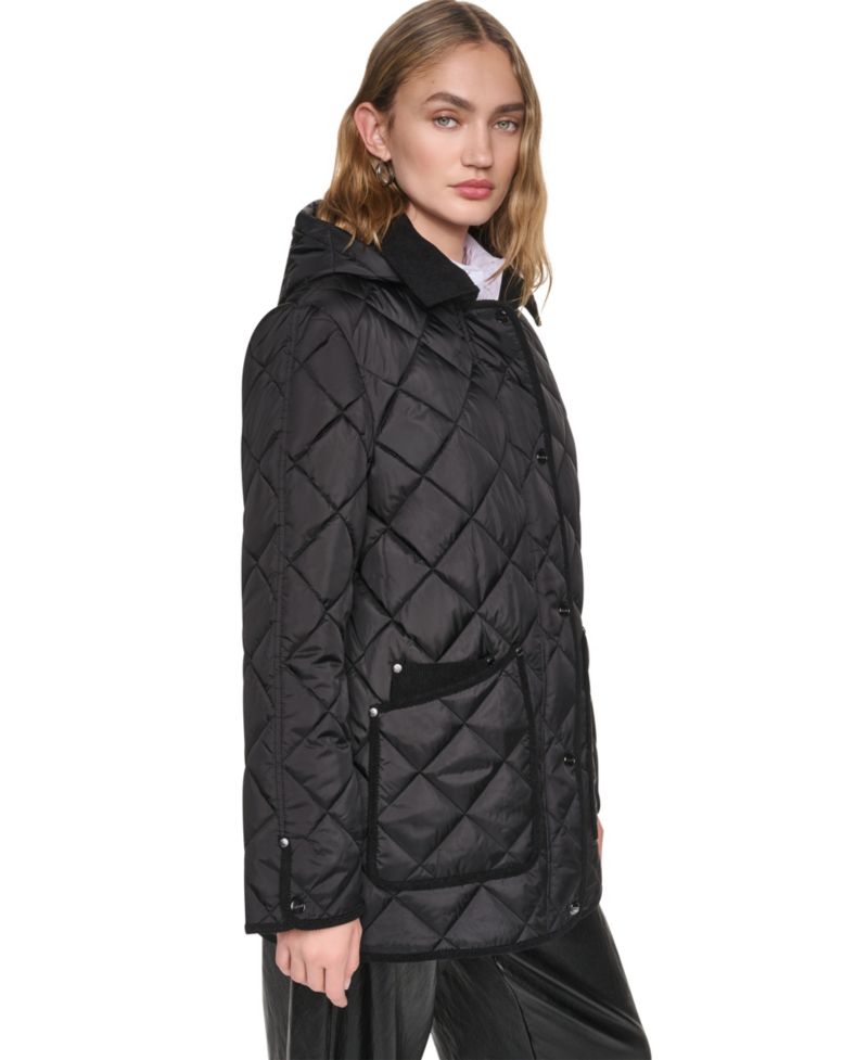 Women's Quilted Barn Coat