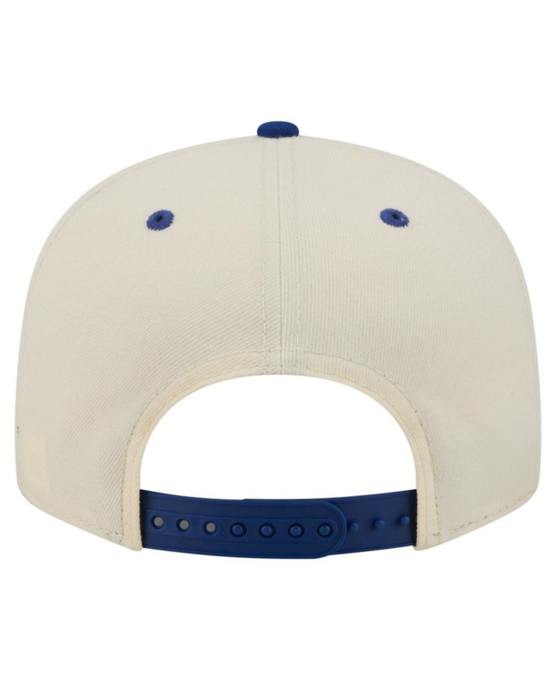Men's Cream Chicago Cubs Oversized Slogan 9FIFTY Snapback Hat