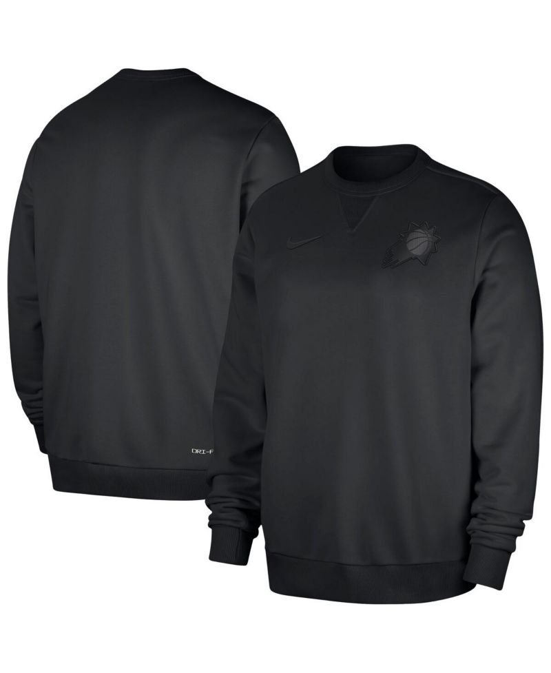 Men's Black Phoenix Suns Authentic Standard Issue Travel Dri-FIT Sweatshirt