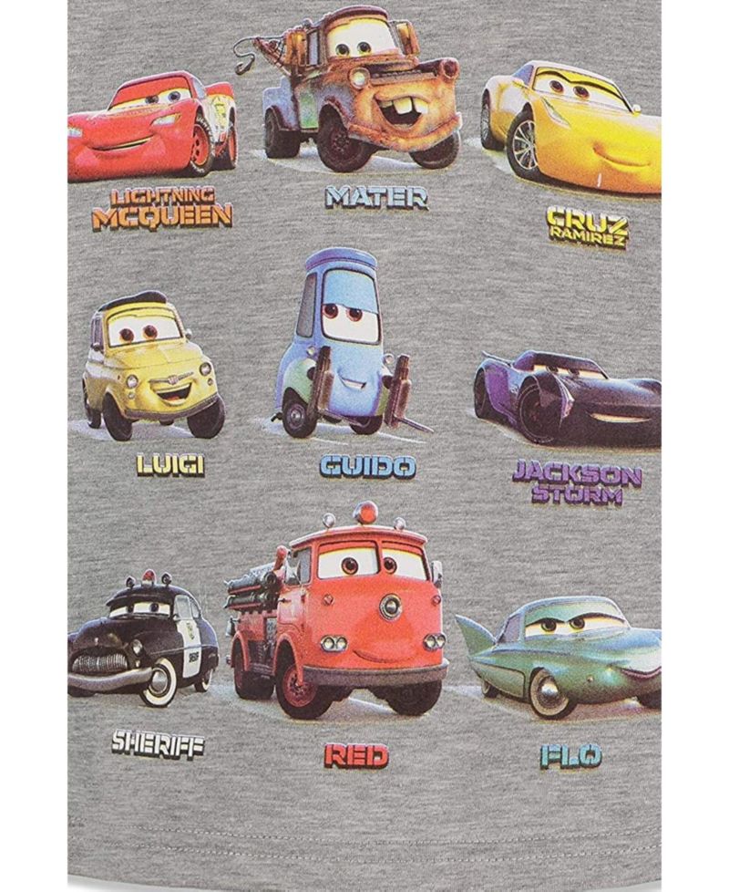 Little Boys Tow Mater Lightning McQueen 3 Pack T-Shirts