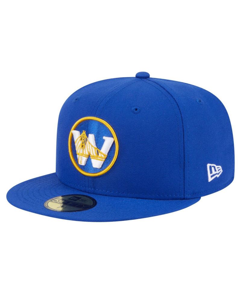 Men's Royal Golden State Warriors Deceptor 59FIFTY Fitted Hat