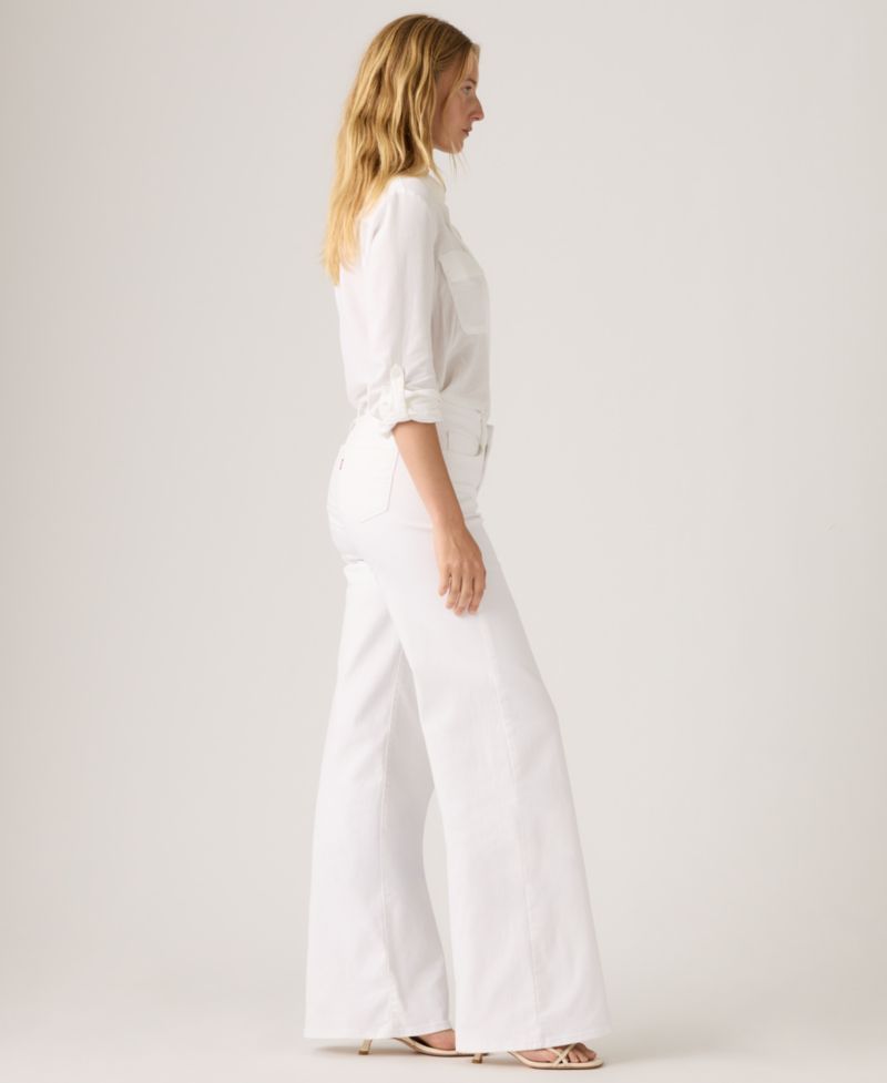 Plus Size Mid Rise 318 Shaping Wide-Leg Jeans
