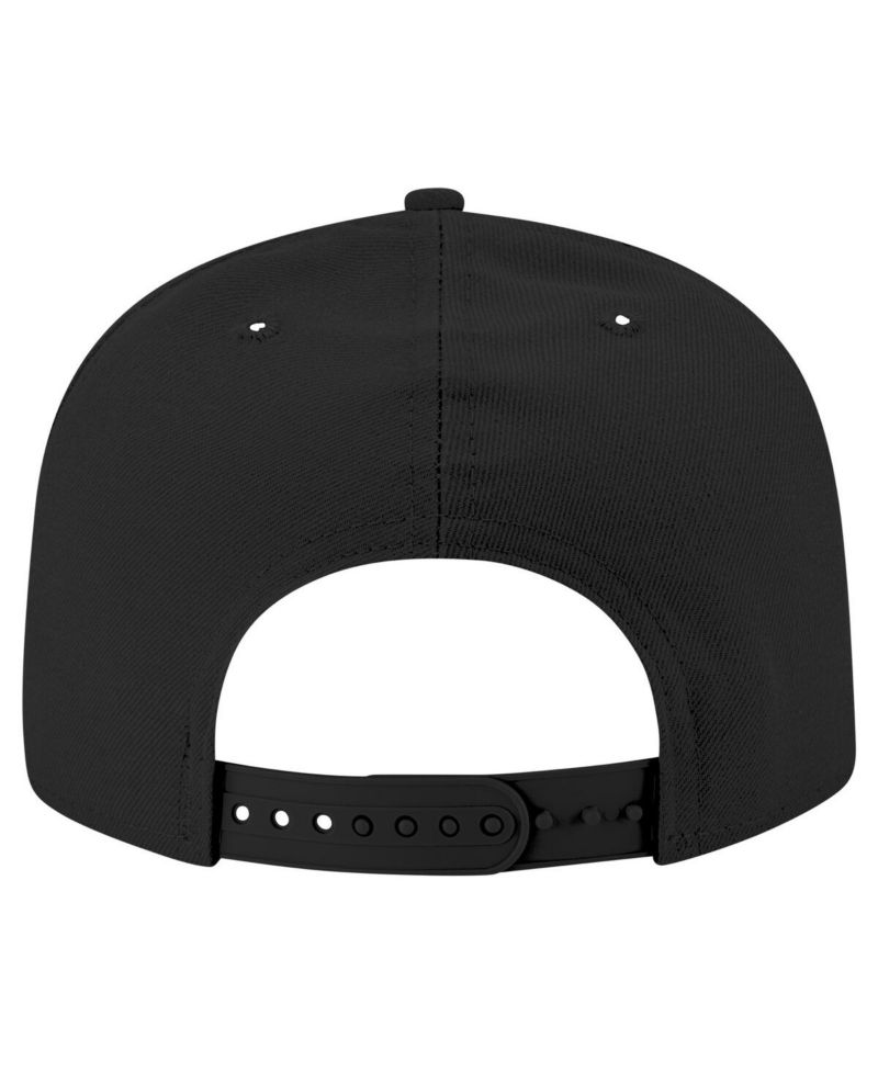 Men's Houston Rockets Black and White 9FIFTY Snapback Hat