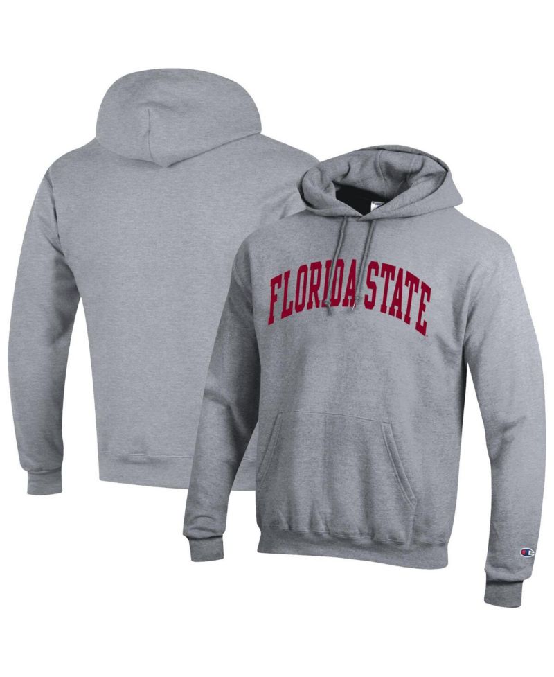 Men's Garnet Florida State Seminoles Basic Arch Fleece Pullover Hoodie