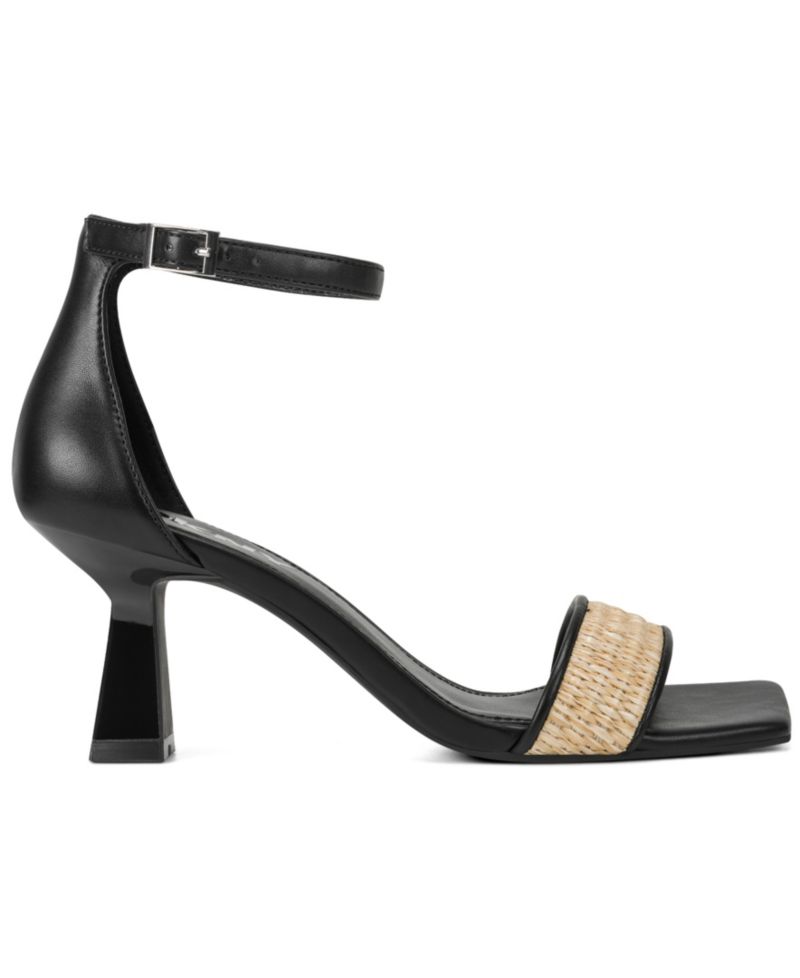 Women's Krazz Raffia Ankle Strap Sandals