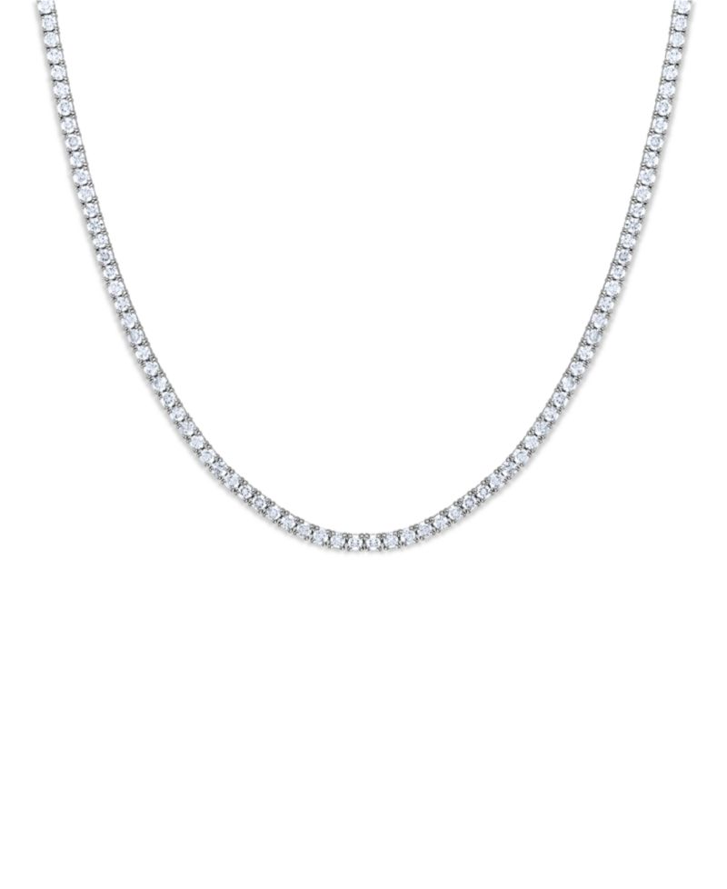 Diamond Tennis Necklace (8 ct. t.w.) in 14k White Gold