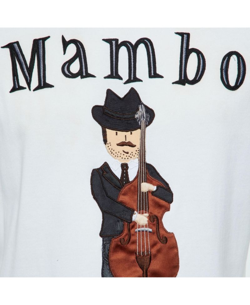 Women's Mambo Applique Cotton T-Shirt