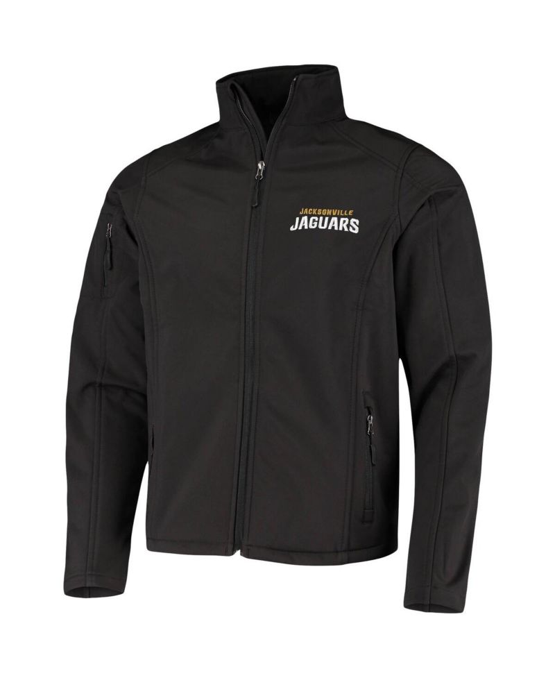 Men's Black Jacksonville Jaguars Sonoma Softshell Full-Zip Jacket