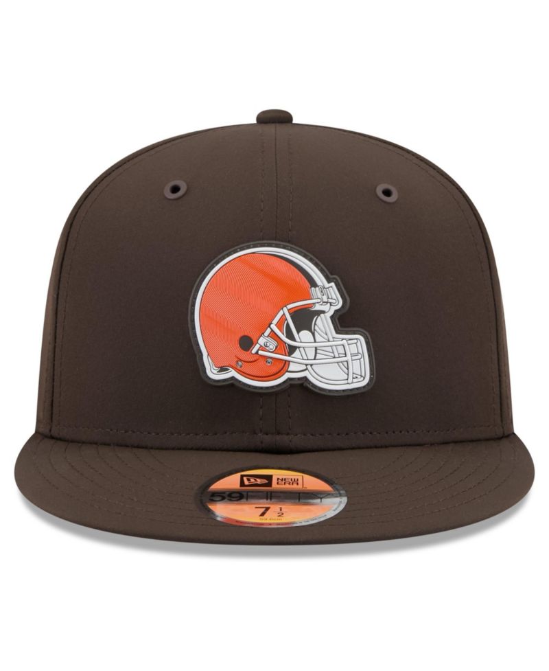 Men's Brown Cleveland Browns 2026 Sideline 59FIFTY Fitted Hat