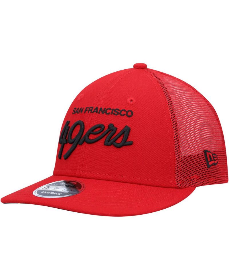Men's Scarlet San Francisco 49ers Black History Month 9FIFTY Snapback Hat