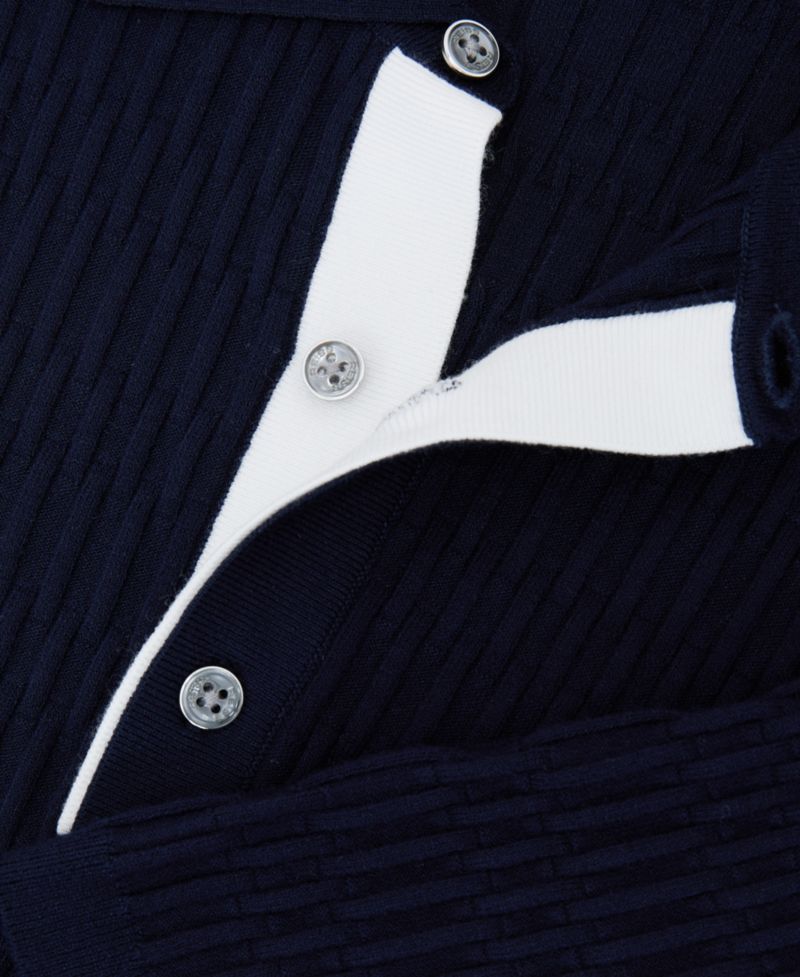 Men's Era Slim-Fit Short-Sleeve Textured Polo Shirt