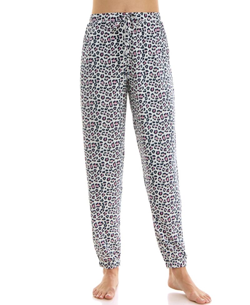 Women's Triple Soft Knit Print Jogger Pants, 29" Inseam