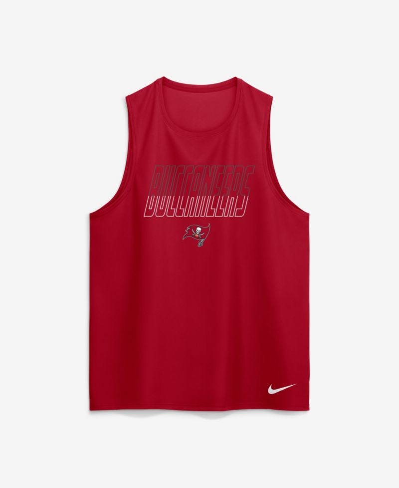 Men's Red Tampa Bay Buccaneers Kickoff Miler Dri-FIT Tank&iquest; Top