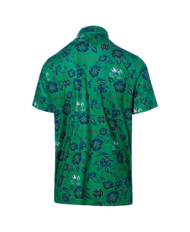 Men's Green Notre Dame Fighting Irish Performance Polo Shirt