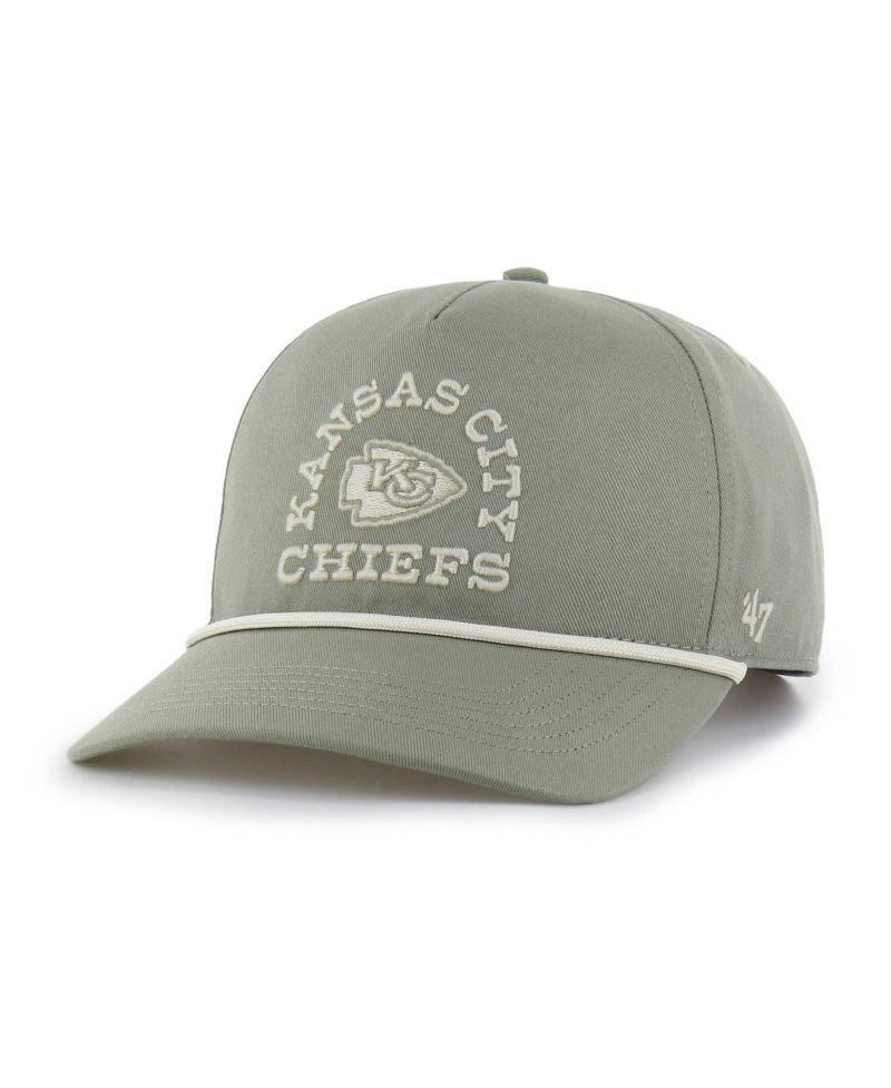 Men's Green Kansas City Chiefs Canyon Ranchero Hitch Adjustable Hat