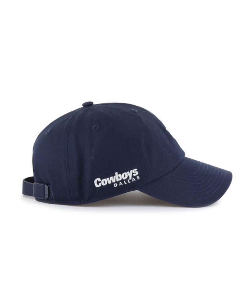 Men's Navy Dallas Cowboys Foundational Clean Up Adjustable Hat
