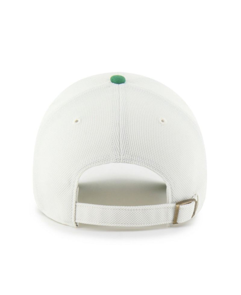 Men's Cream/Kelly Green Philadelphia Eagles Pique Patch Clean Up Adjustable Hat