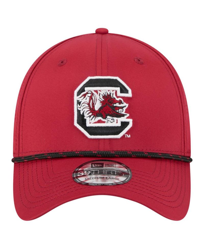 Men's Garnet South Carolina Gamecocks Rope 39THIRTY Flex Hat