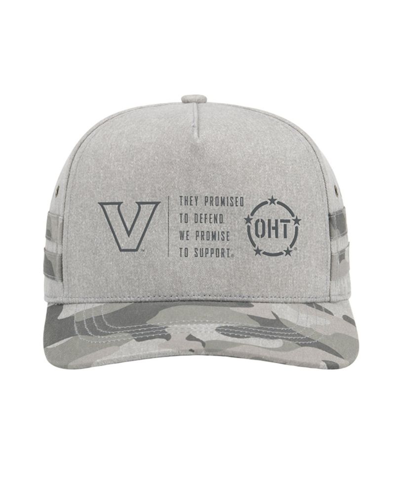 Men's and Women's Gray Vanderbilt Commodores OHT Squad Podium Adjustable Hat