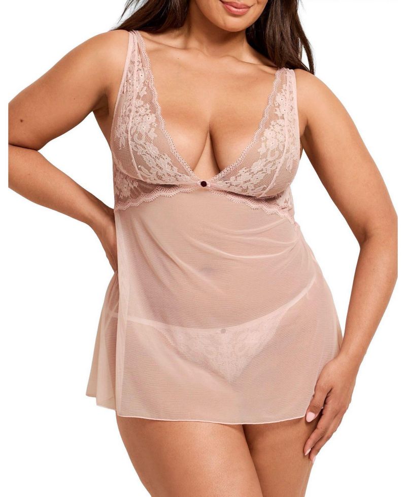 Plus Size Nedda Babydoll Lingerie