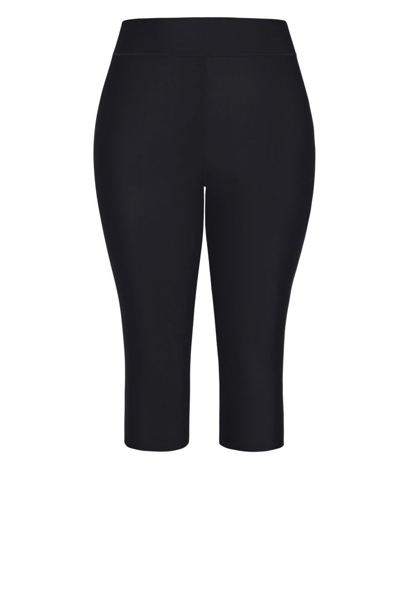 Women's Plus Size Swim Capri