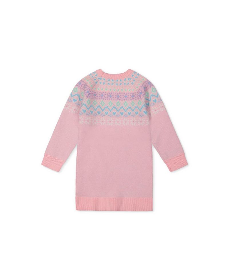 Girls' 4-16 Apr&egrave;s-Ski Fair Isle Knit Dress