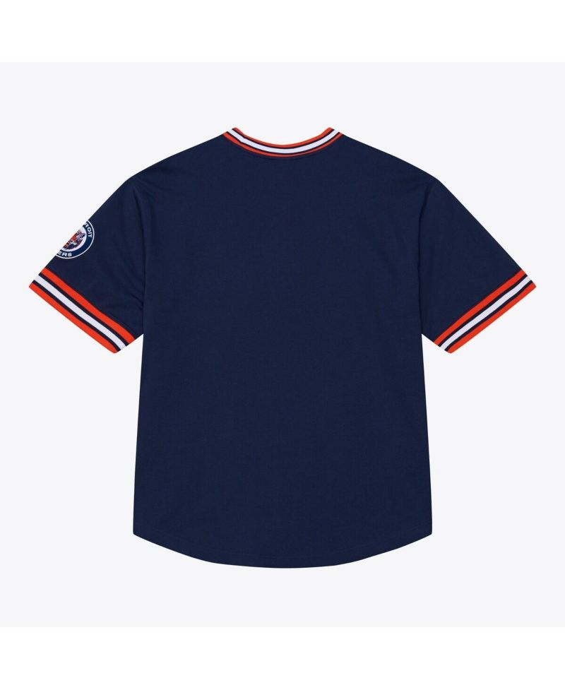 Men's Navy Detroit Tigers Wild Pitch Ringer T-Shirt
