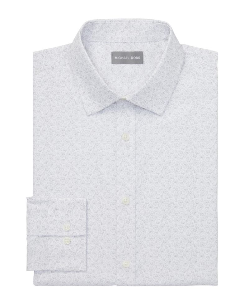 Men's Eco Passport Stretch Untucked Slim Fit Dress Shirt